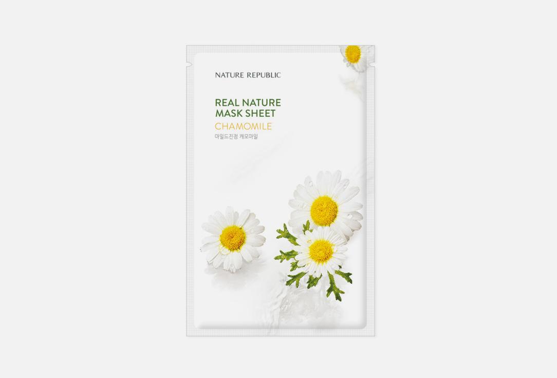 Real Nature Mask Sheet Chamomile. 1 шт