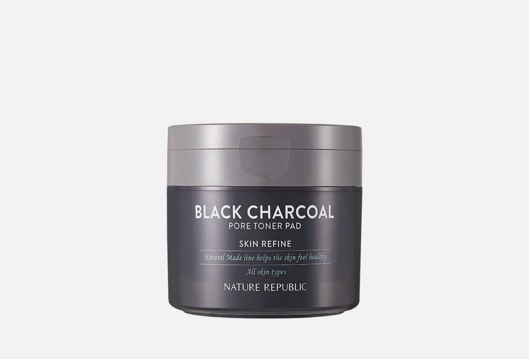 Natural Made Black Charcoal Pore Toner Pad. Цвет: