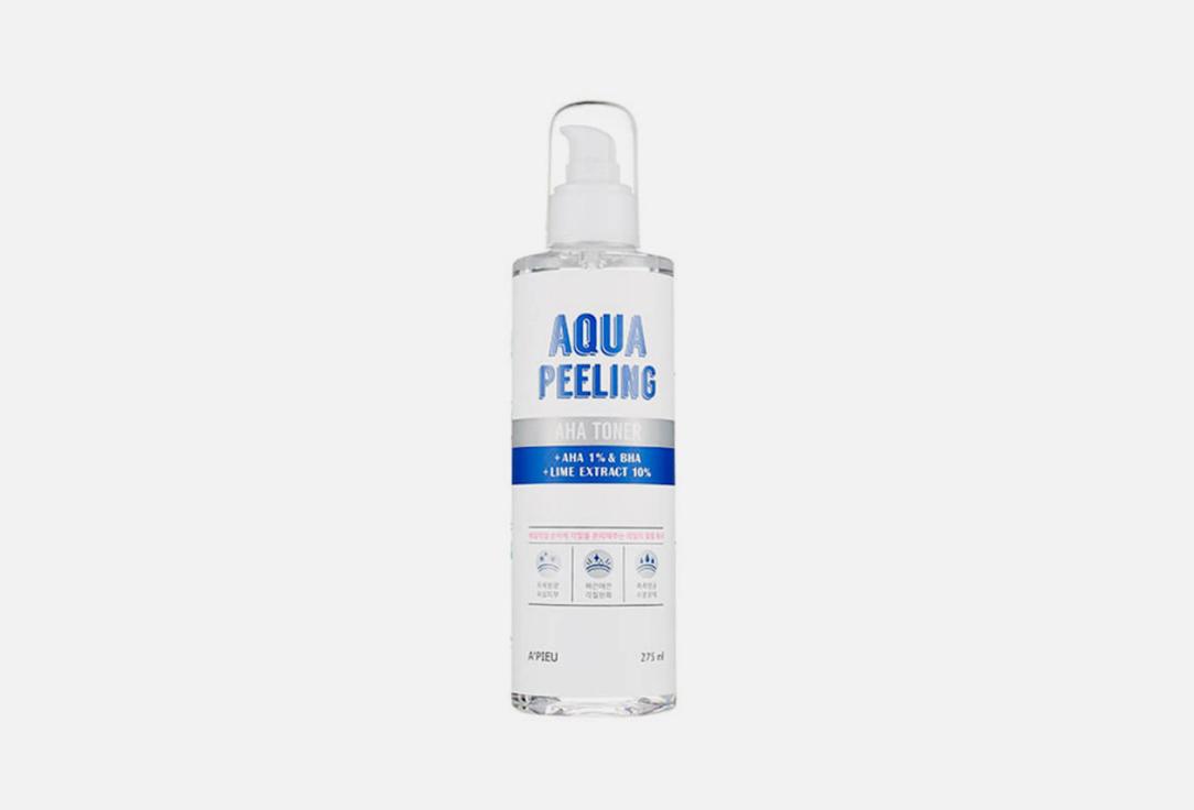 aqua peeling aha toner. 250 мл