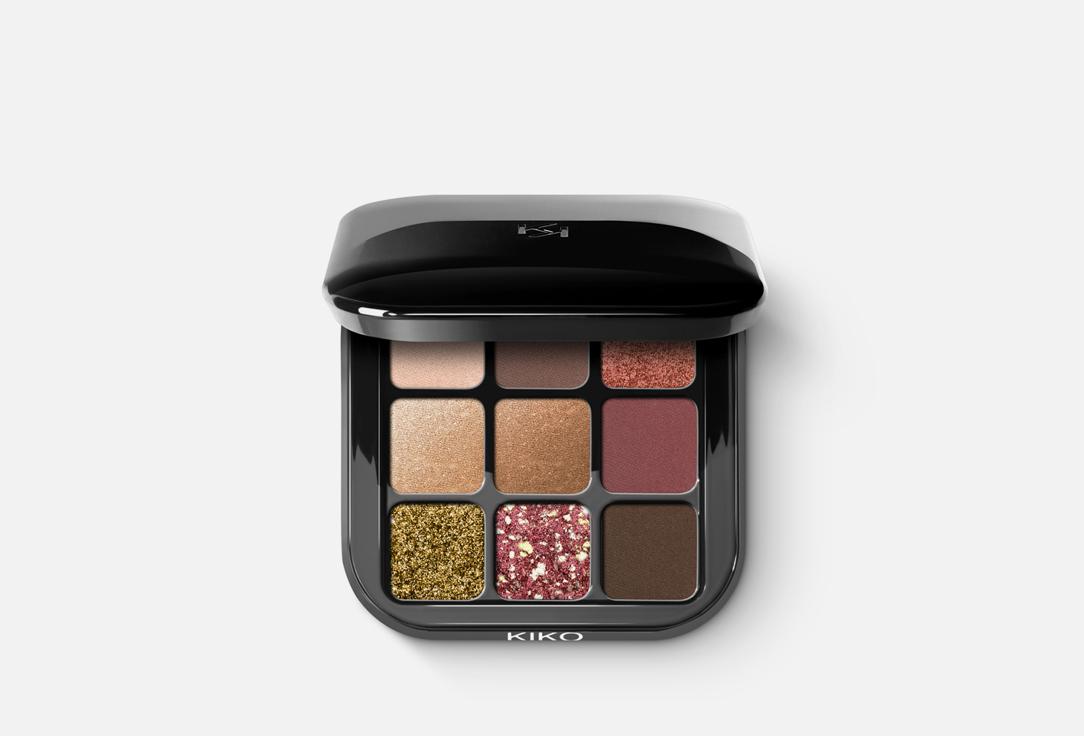 GLAMOUR MULTI FINISH EYESHADOW PALETTE. Цвет: 03 BURGUNDY NOTES