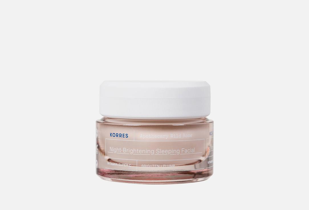 Korres | Apothecary Wild Rose Night-Brightening Sleeping Facial. Цвет: