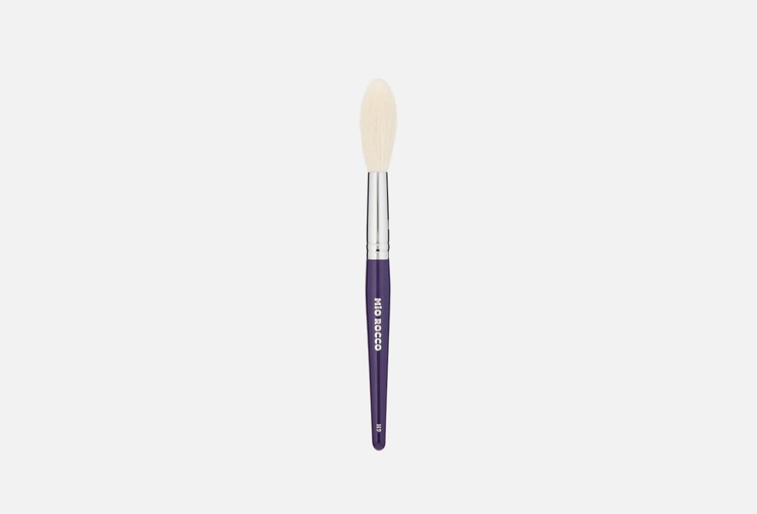 highlighter brush, sculptor brush, blush brush. Цвет: фиолетовый