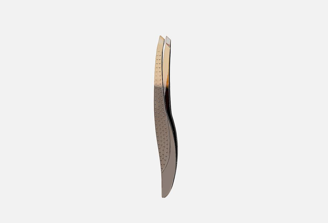 Eyebrow tweezers curved. 1 шт