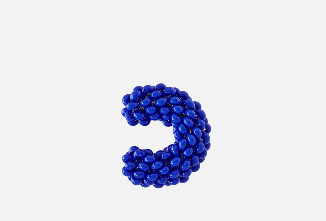 Beaded cuff Blue. 1 шт