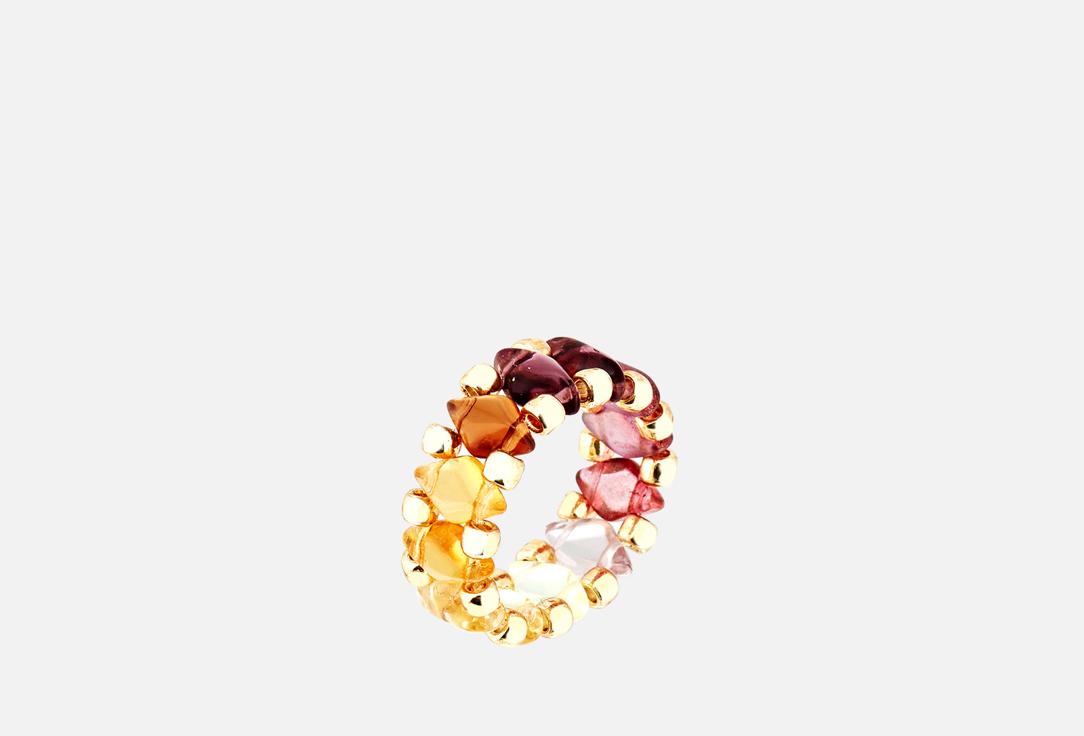 Gradient ring Pink-yellow. Цвет: