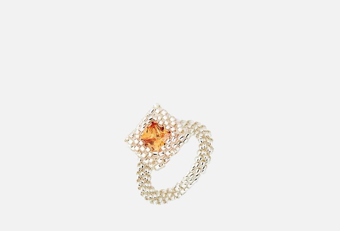 Engagement beaded ring Orange. 17