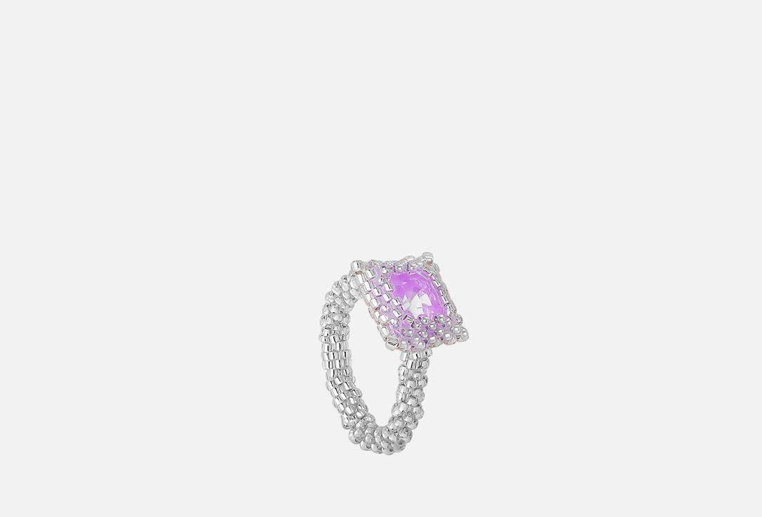 Engagement beaded ring Violet. Цвет: