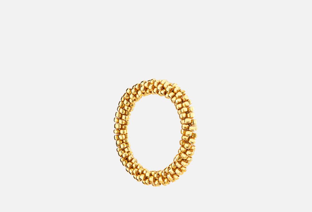 Simple beaded ring Gold. 16