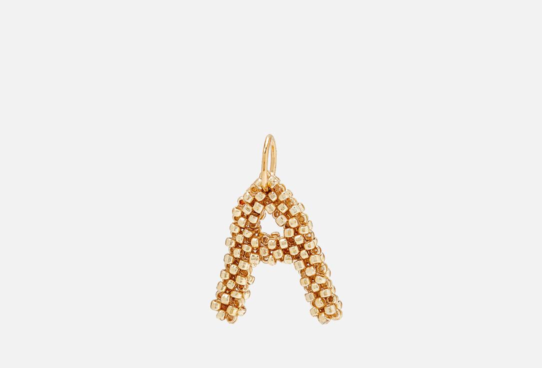 Letter pendant Gold A. Цвет: