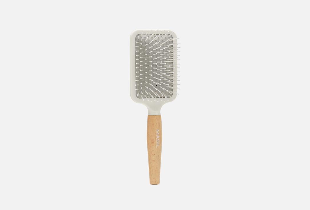 Wooden Paddle Brush. 1 шт