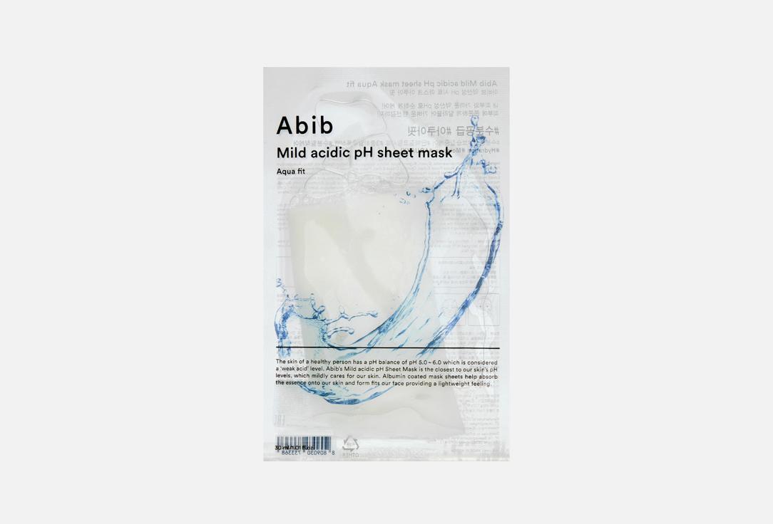 Mild acidic pH sheet mask Aqua fit. 1 шт