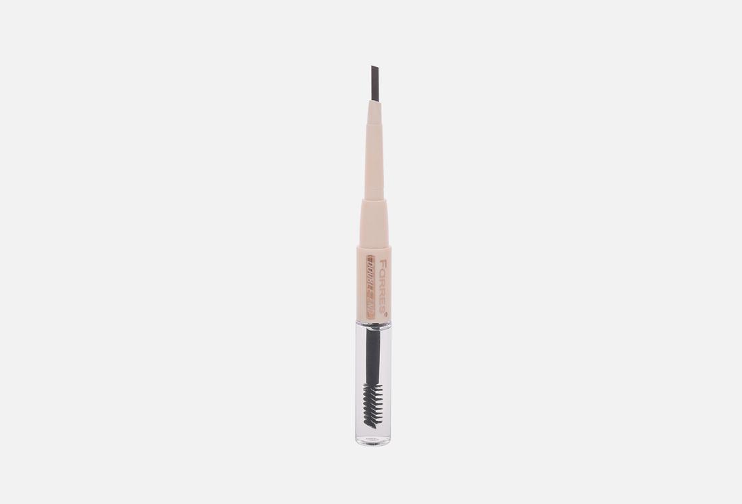 Gel Fixing Powder Eyebrow Pencil. Цвет: 02 коричнево-серый