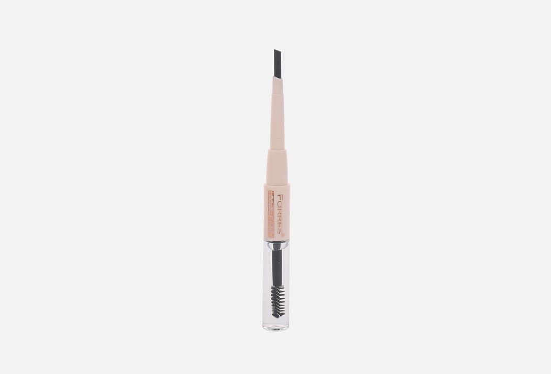 Gel Fixing Powder Eyebrow Pencil. Цвет: 04 черный