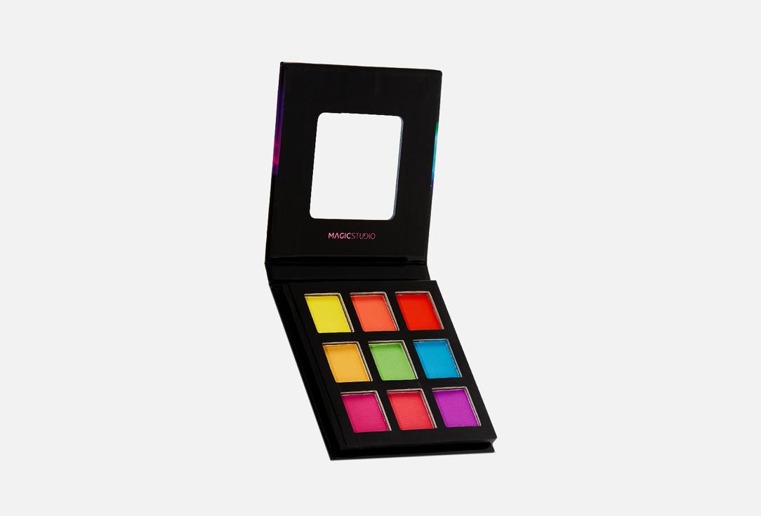 9 Color Neon Formula Eyeshadow. Цвет: НЕОН