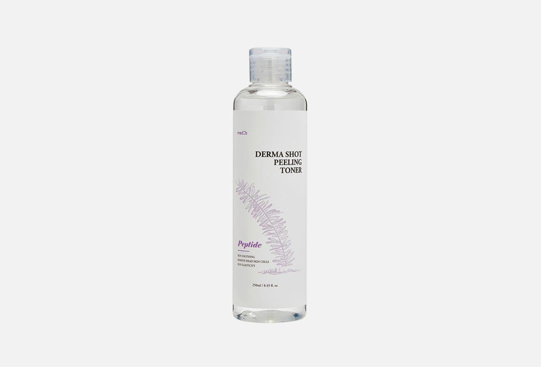 Derma shot peeling toner peptide. 250 мл