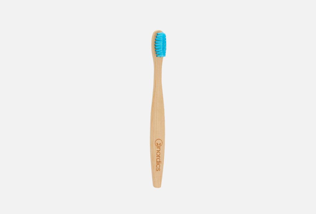 бамбуковая, blue bristles. 1 шт