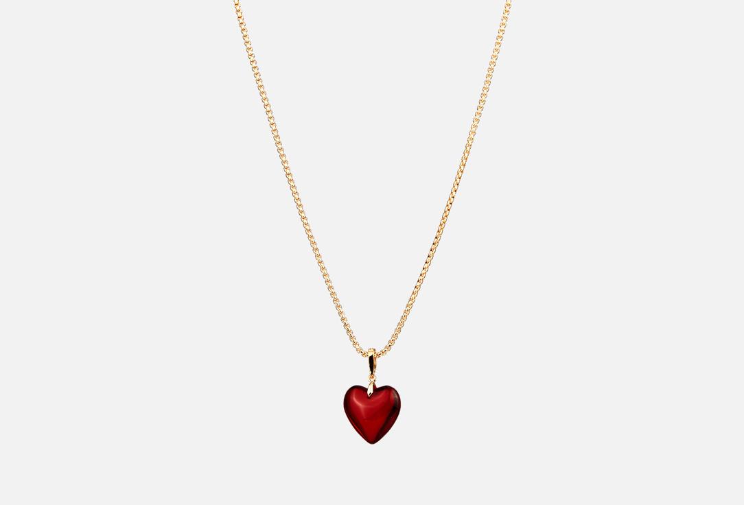 Lonely Heart Red-Gold. 1 шт