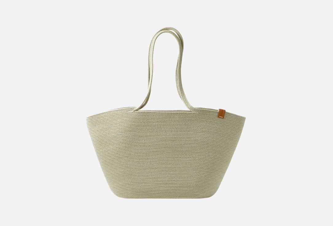 Tote bag, sage color. Цвет: