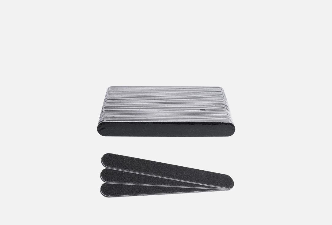 plastic-based file, soft, straight, length 180 mm., color black. Цвет: