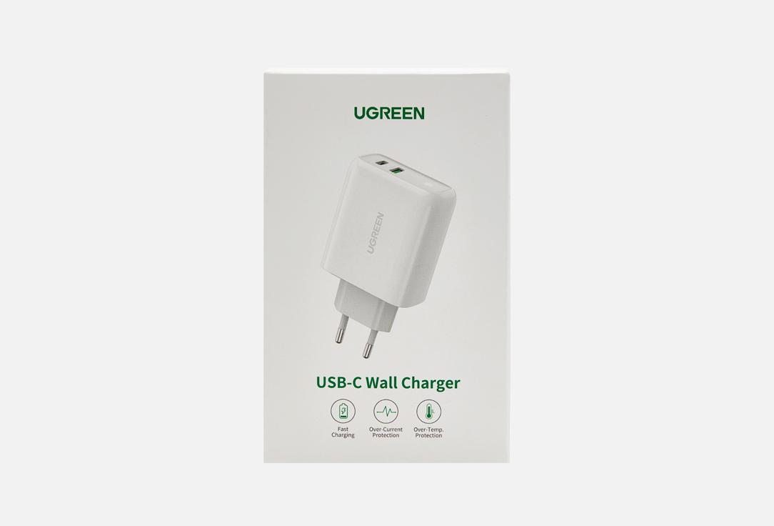 USB A and USB C 36W Wall Charger белый. 1 шт