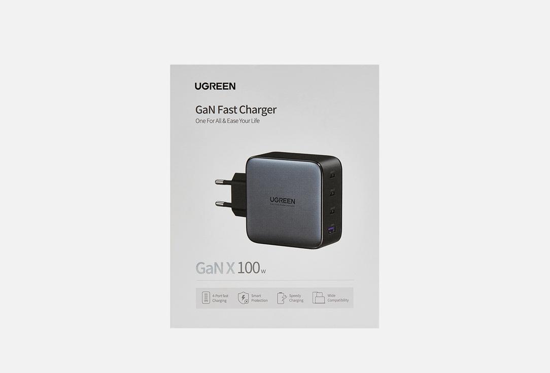 UGREEN | USB A and 3 USB C 100W GaN Tech Fast Charger. Цвет: