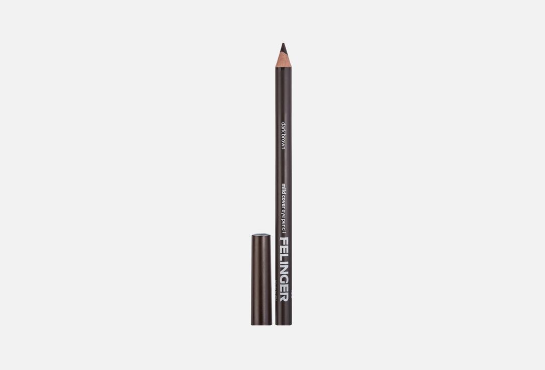 Mild cover eye pencil. Цвет: Dark brown