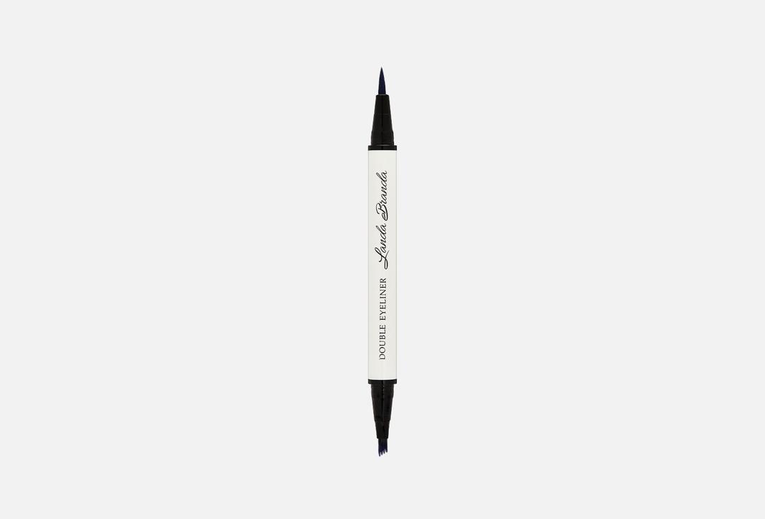 Double liner-eyeliner. Цвет: 44 dark blue