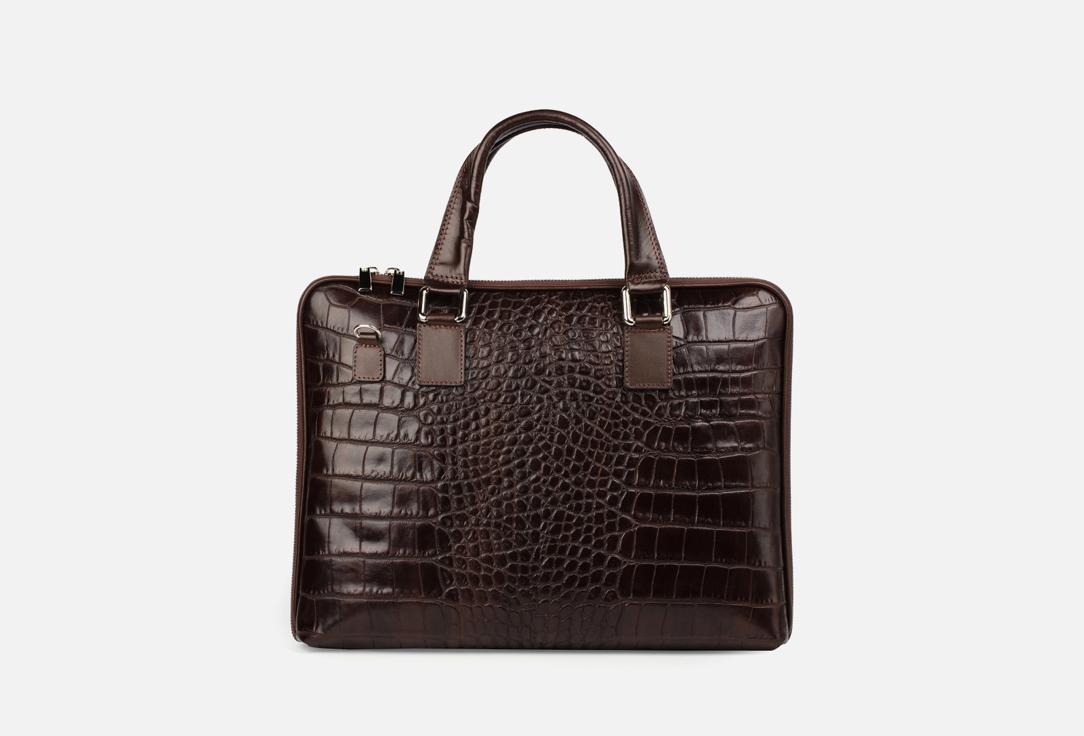 черный. Цвет: Croco dark brown