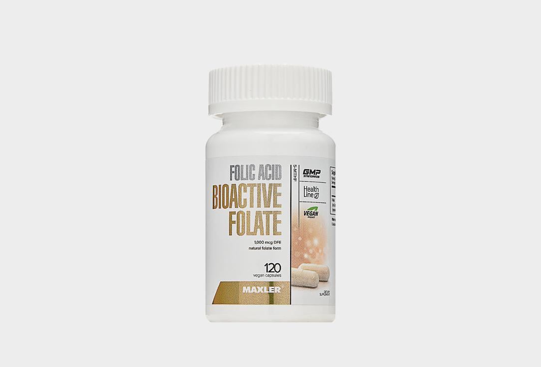 Folic Acid Bioactive Folate 5-MTHF, в капсулах. 120 шт