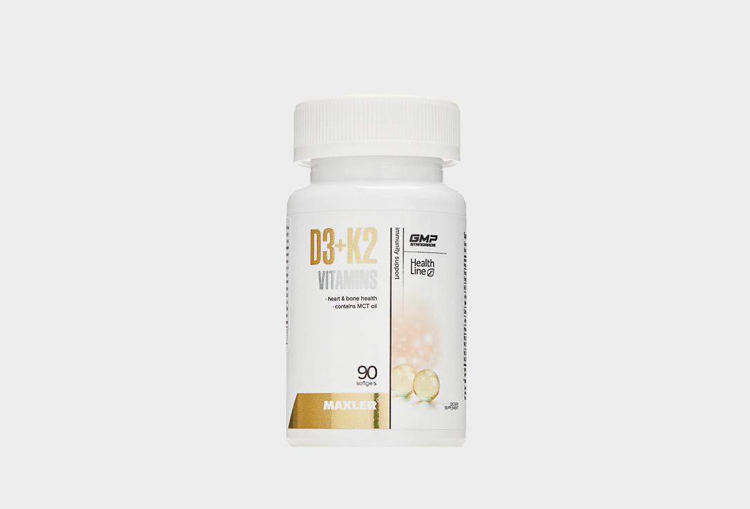 Vitamin D3 + K2, в капсулах. 90 шт