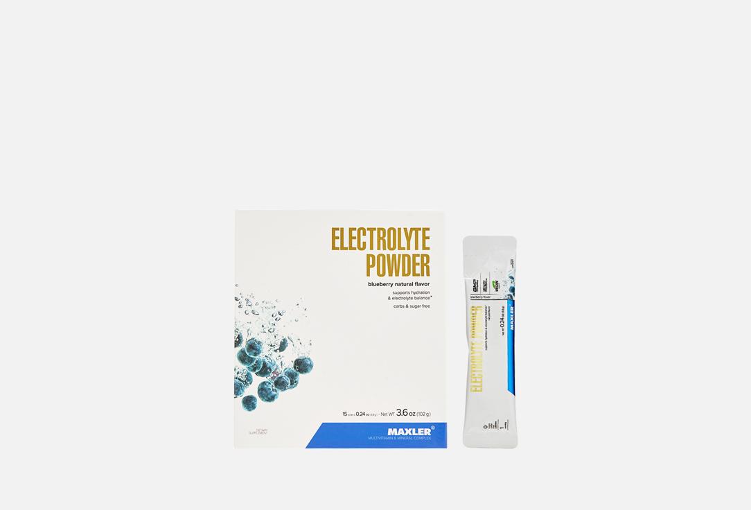 Electrolyte Powder, Кальций, Магний, Черника, в саше. 15 шт