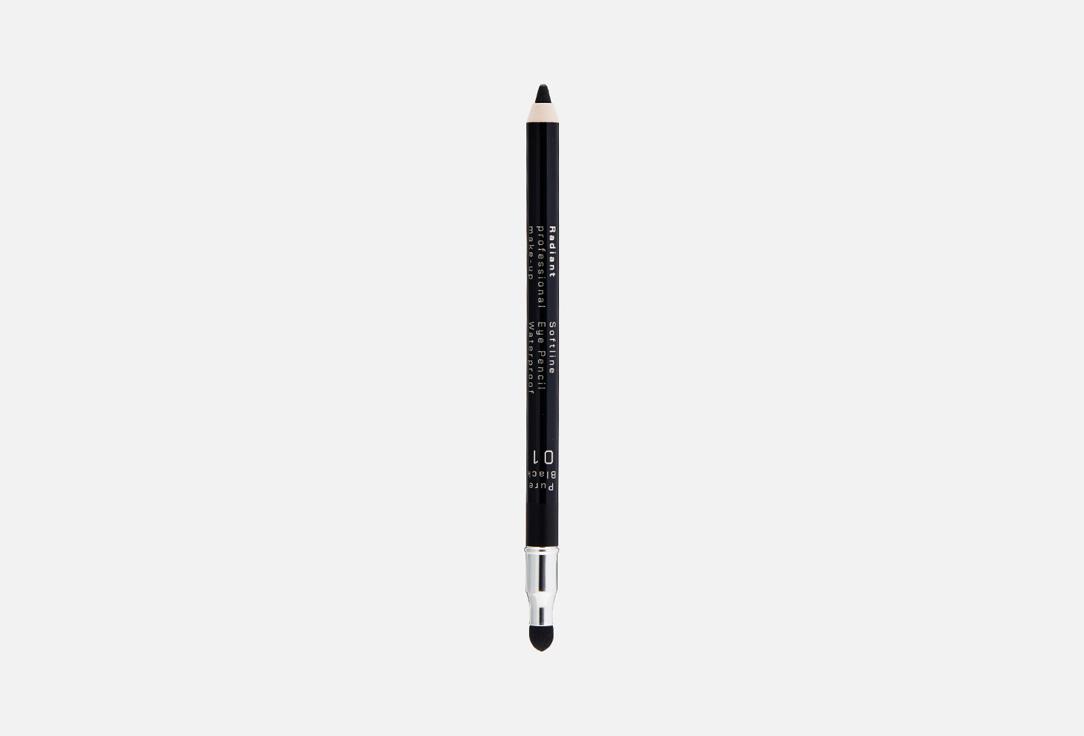 SOFTLINE EYE PENCIL WATERPROOF. Цвет: 01, Черный