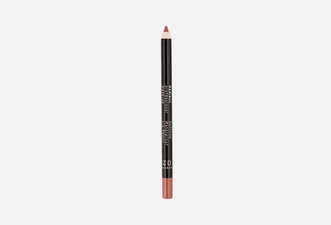 SOFTLINE WATERPROOF LIP PENCIL. Цвет: 2, Орех