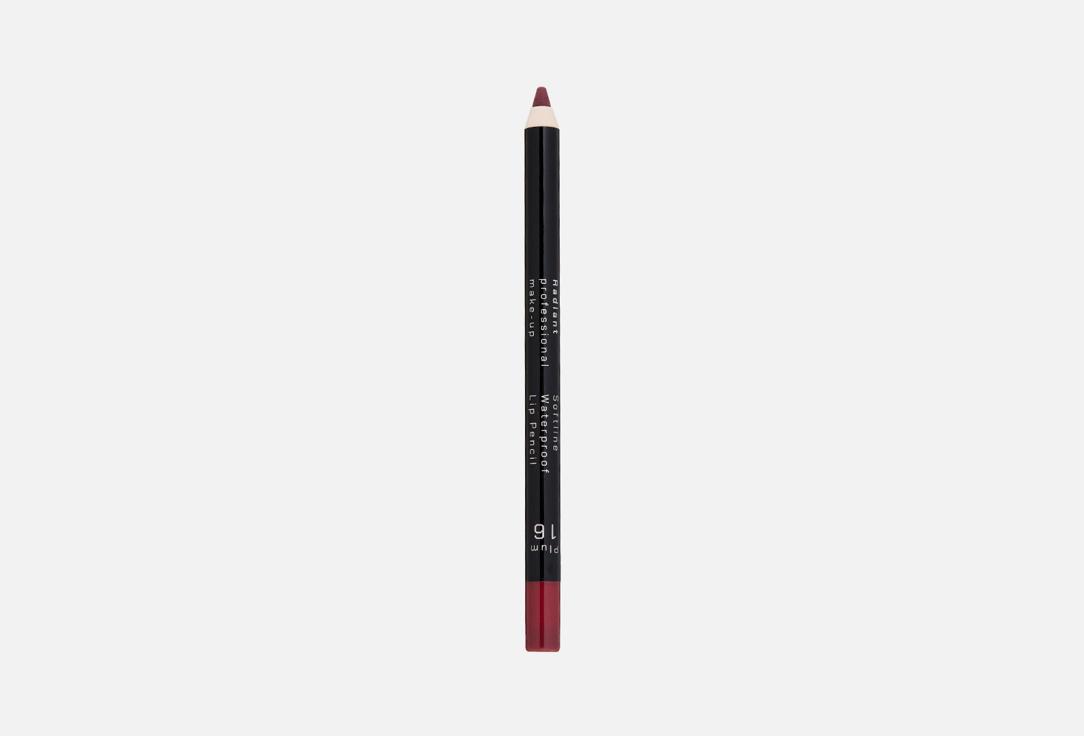 SOFTLINE WATERPROOF LIP PENCIL. Цвет: 16, Слива