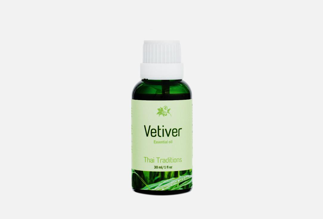 Vetiver essential oil. Цвет: