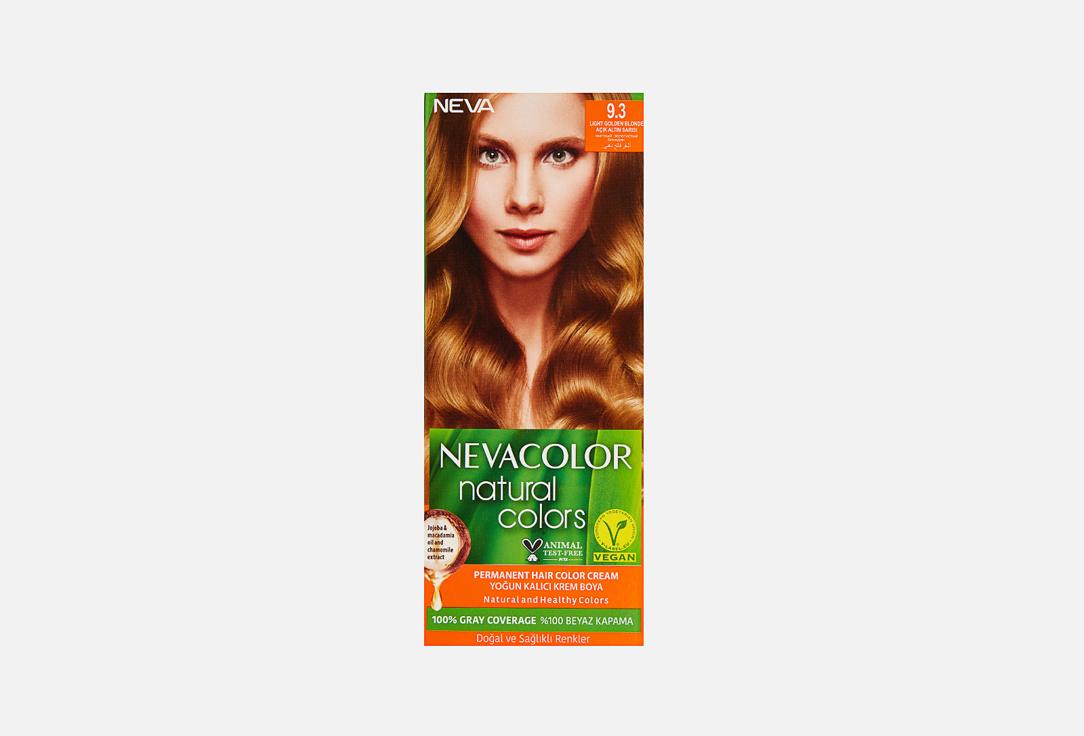 NEVACOLOR NATURAL COLOR. Цвет: 9.3, Светлый золотистый блондин