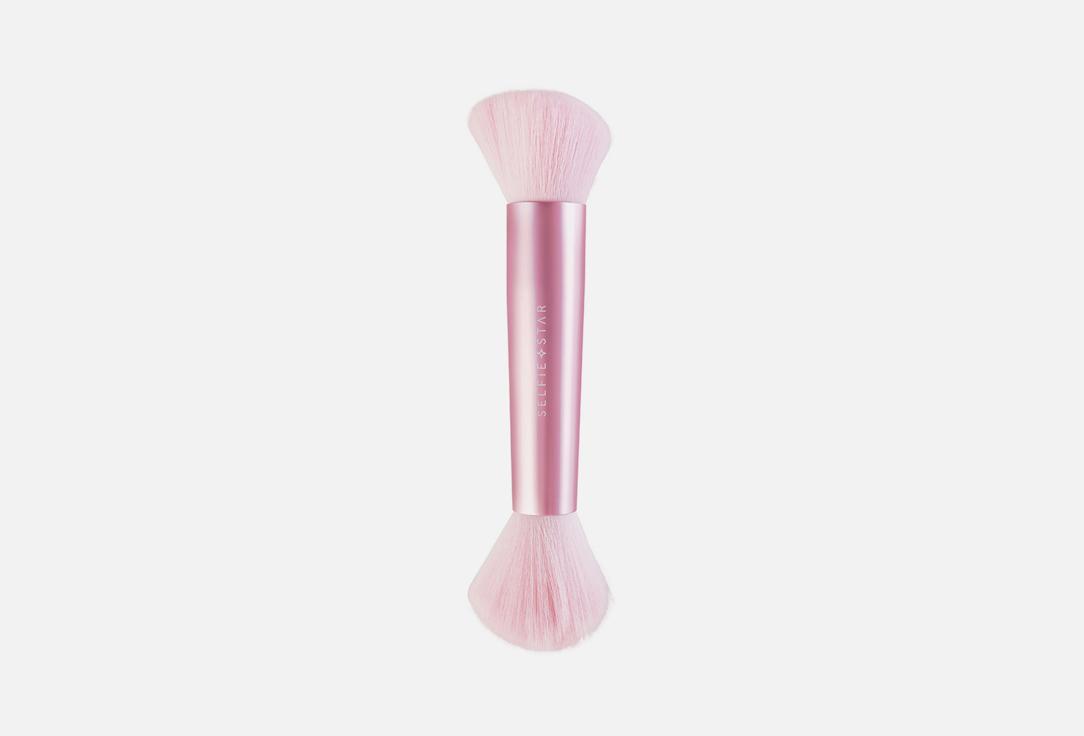 Blush & Powder Duo Brush, №100. Цвет: