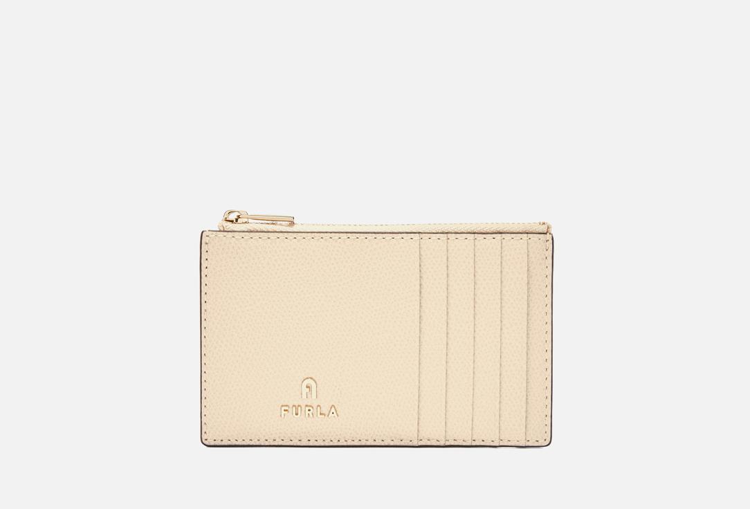 CAMELIA M ZIPPED CARD CASE. Цвет: Beige