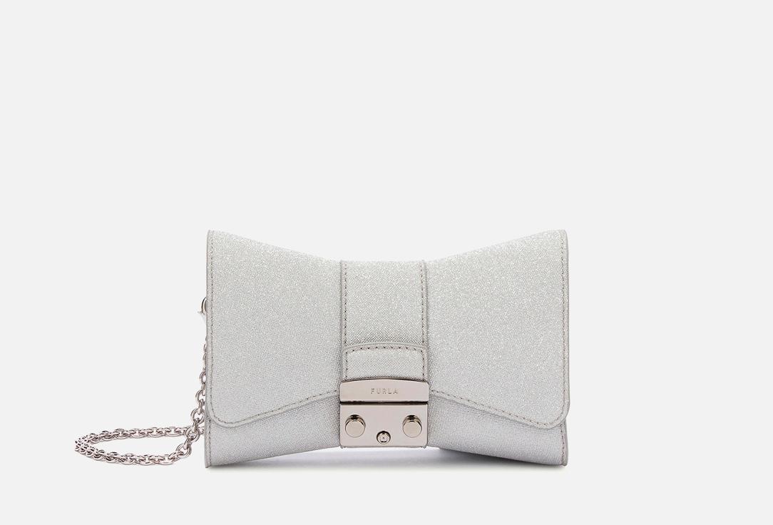 METROPOLIS REMIX MINI CROSSBODY. Цвет: серебряный