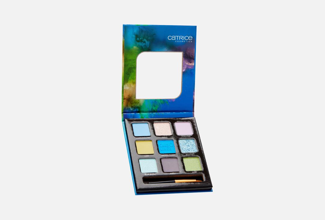 Colour blast eyeshadow palette. Цвет: 020, Blue meets lime