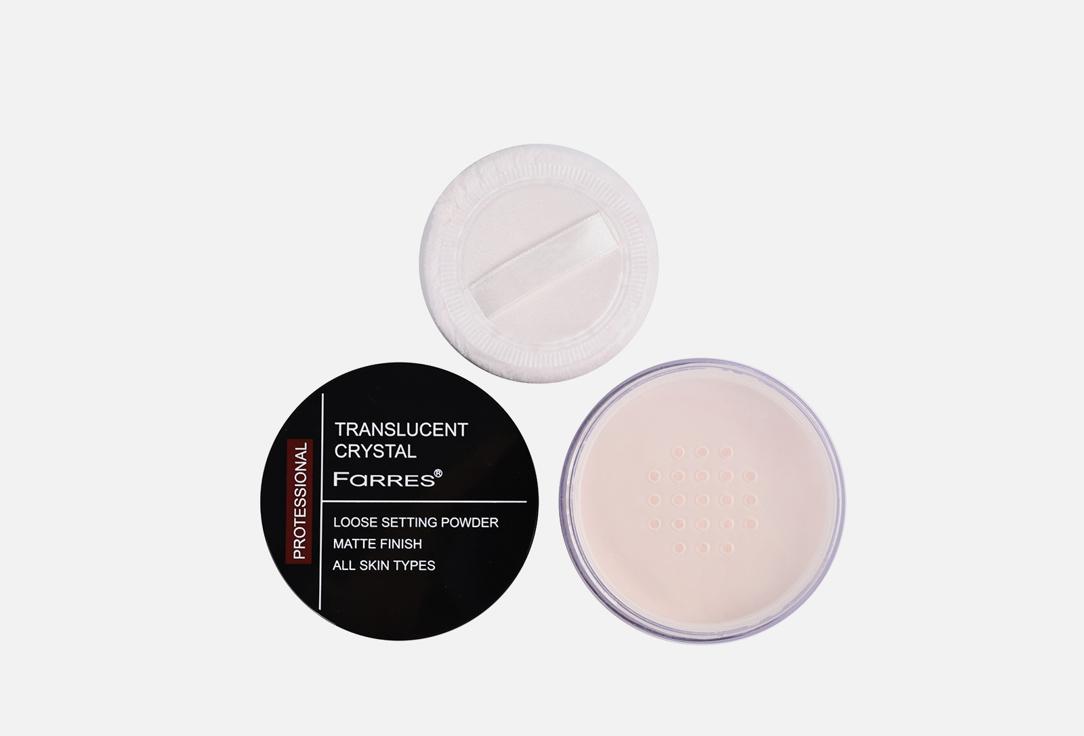 Protessional transparent loose setting powder. Цвет: 02, Жемчужный