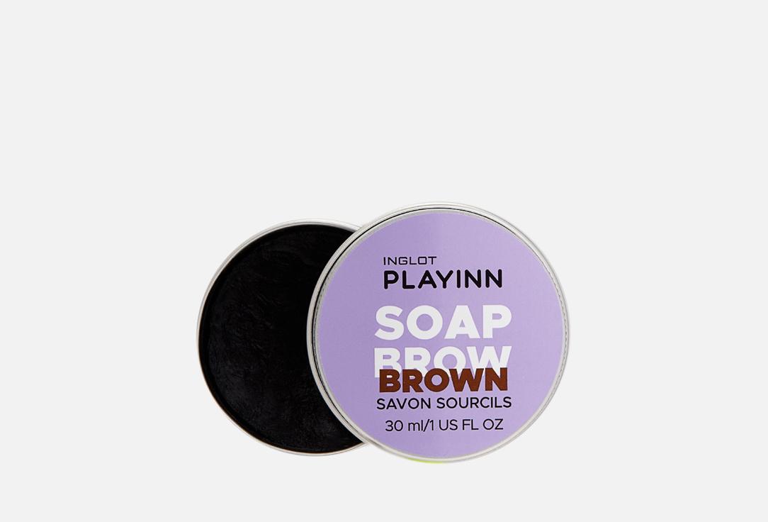 Brow soap brown. Цвет: