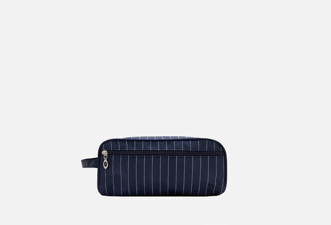 Cosmetic bag with handle. Цвет: Синий