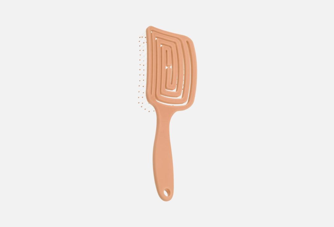 Massage comb for hair. Цвет: Оранжевая