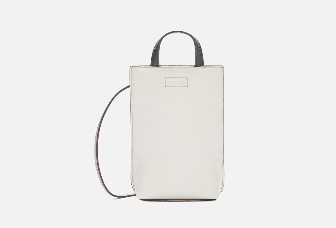 CAMELIA VERTICAL CROSSBODY. Цвет: Marshmallow/nero/greige