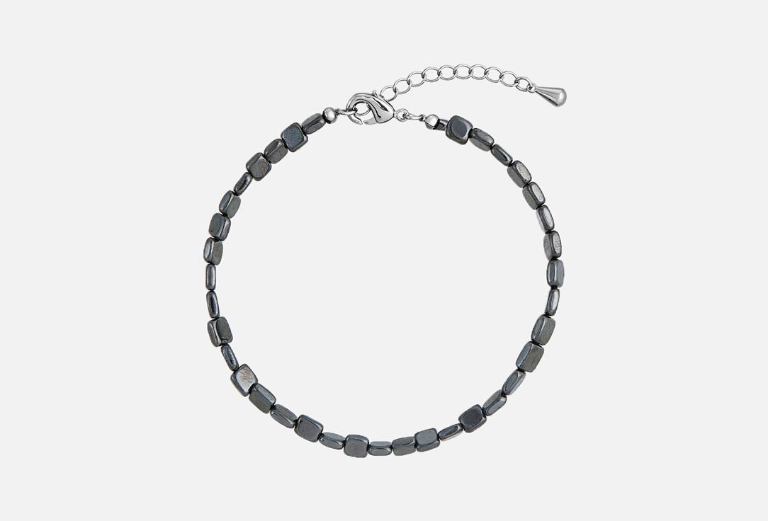 graphite hematite bracelet. 1 шт