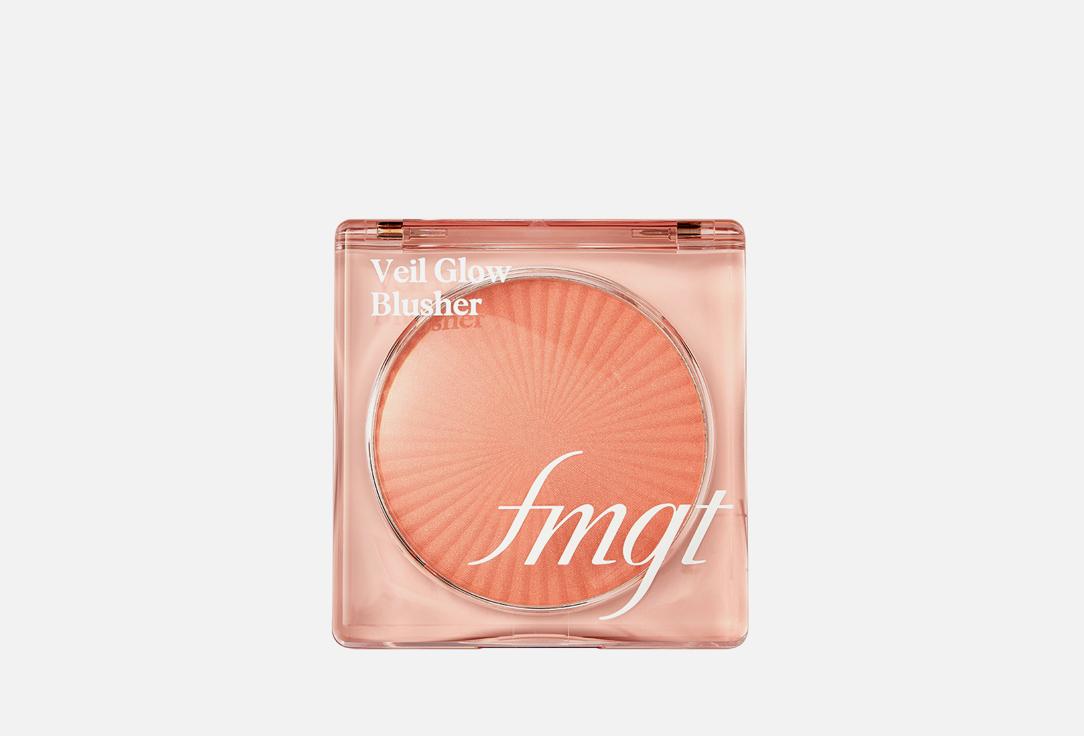 Veil glow blusher. Цвет: 02, Milk tangerine