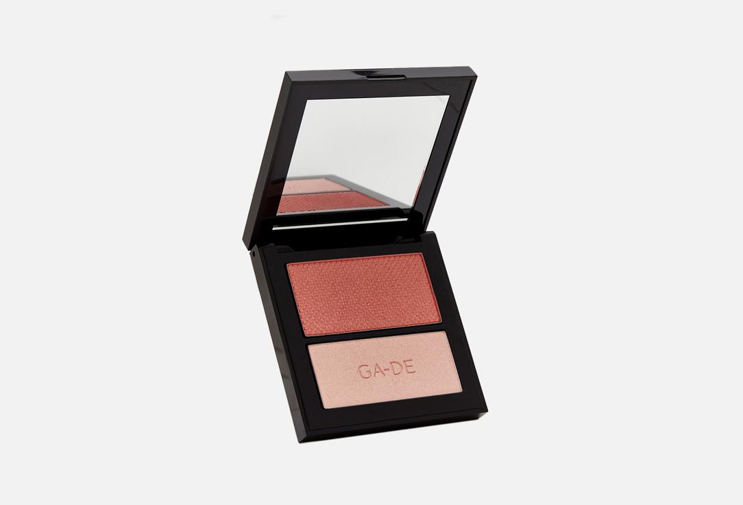 Velveteen blush and shimmer duet. Цвет: 54 Love & glow