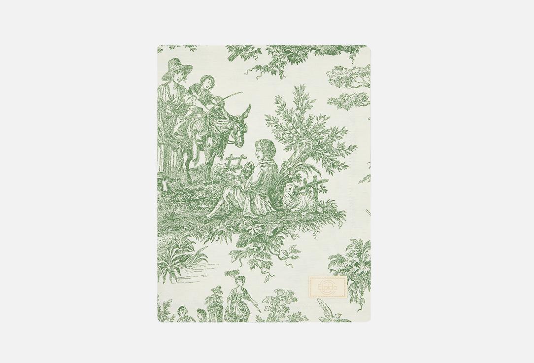 Tual de Jouy, green, 145х175. 1 шт