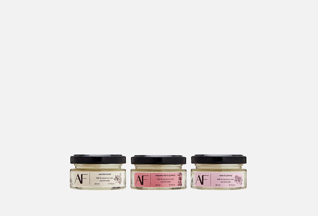 sandalwood, raspberry greens, rose peony. 3 шт